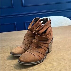 {free people} hybrid booties in brown